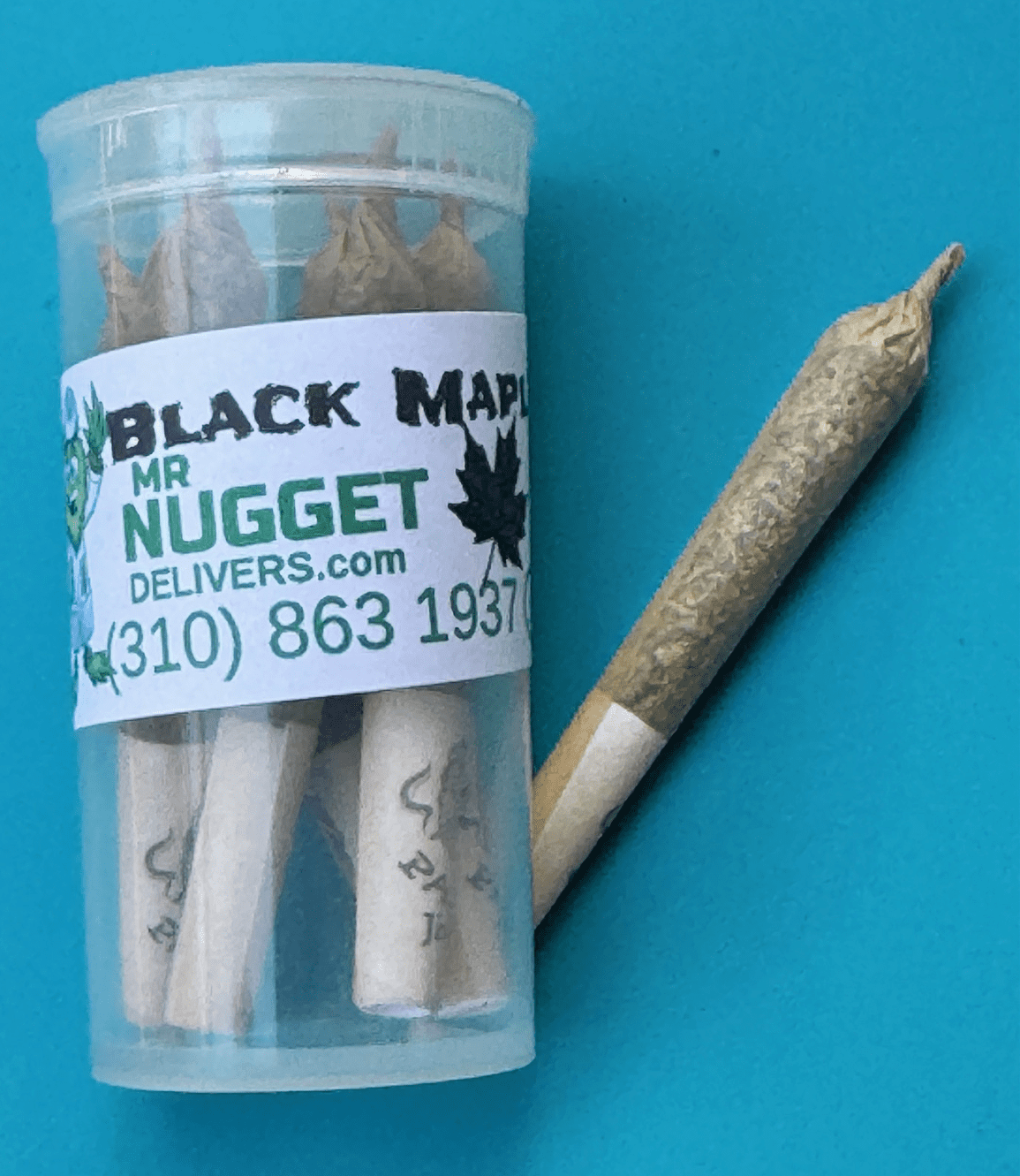 Black Maple 5 pack pre-rolls, - Hybrid