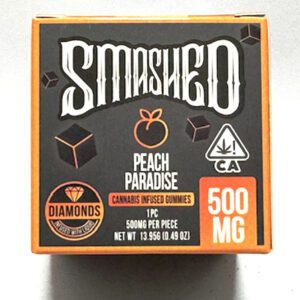 Smashed - Peach Paradise, Sativa 500 mg infused gummies