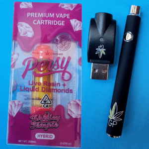 Percy Shirley Temple HYBRID Live Resin, 2G Vape cartridge - alone or w/ Battery & charger