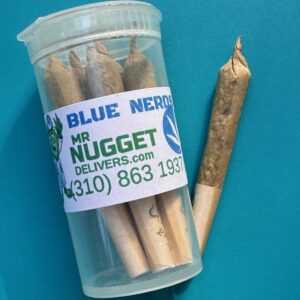 Blue Nerds 5 pack pre-rolls,  - Hybrid