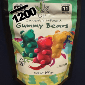 Gummy Bears 1200mg (almost 3 times stronger)